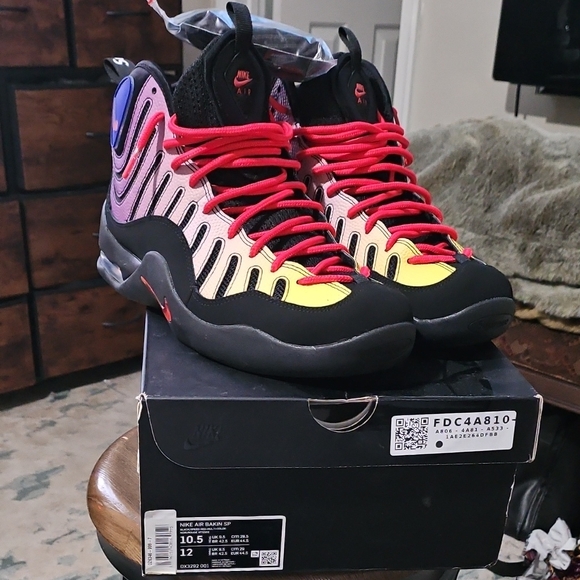 nike air bakin red